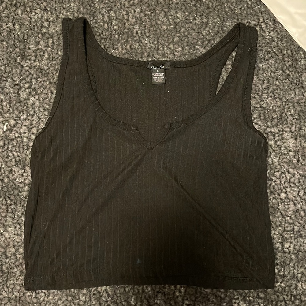 Rue 21 black tank top
